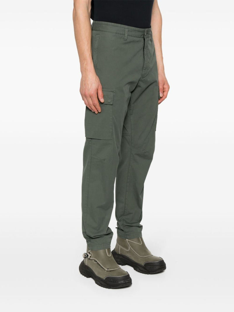 Cargo broek met Compass-patch groen